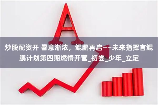 炒股配资开 暑意渐浓，鲲鹏再启——未来指挥官鲲鹏计划第四期燃情开营_初尝_少年_立定